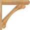 Ekena Millwork Legacy Craftsman Rough Sawn Outlooker, Western Red Cedar, 8"W x 40"D x 40"H OUT08X40X40LEC04RWR - alternate 3